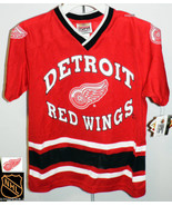 DETROIT RED WINGS FREE SHIPPING HOCKEY JERSEY NHL YOUTH BOYS NEW SMALL - $24.52