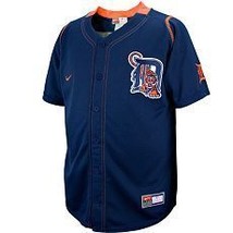 Detroit Tigers Free Shipping Jersey Mlb Baseball Sewn Kids Boys Nike New Size 4 - £22.94 GBP