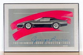 Kenwood Barris Kustom Tour Poster Framed Poster Signed by George Barris ... - $1,628.60 CAD