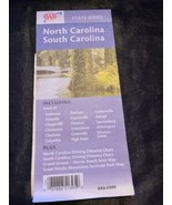 AAA State Series North Carolina South Carolina Map 11/05-2/07 - $12.13 CAD