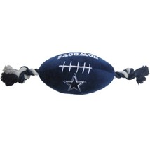 Dallas Cowboys Football FREE SHIPPING Dog Navy Blue-Silver Plush Fun NFL Pet Toy - £16.60 GBP