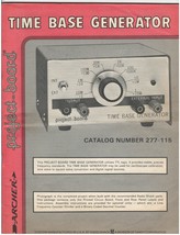 Vintage Archer Time Base Generator 277-115 Instruction Manual Book Assembly - $11.99
