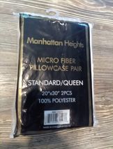 Jersey Knit Pillowcases Set of 2. Cream Color Soft Breathable Bed Pillow... - $8.90