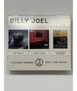 Billy Joel 3 Classic Albums Allentown Running on Ice Shameless 1 SEALED 1998 - $17.42