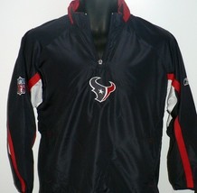 Houston Texans Reebok free shipping Youth Boys 1/4 zip Jacket New Medium $50.00 - £48.42 GBP