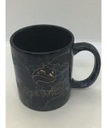 BLACK AND BLUE MARBLE SEA WORLD COFFEE MUG - $9.90