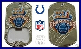 Indianapolis Colts Super Bowl Champs Beer Bottle Opener - £10.49 GBP