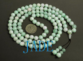 38&quot; A Grade Natural Jade / Jadeite Prayer Beads Mala   - £55.74 GBP
