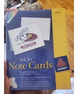Avery 8315 Ink Jet Note Cards Sealed New - $18.69