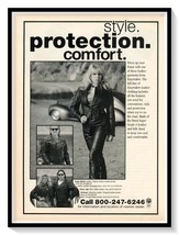 Easyriders Motorsports Roadware Leather Outerwear Vintage 1993 Print Mag... - $180.80 MXN