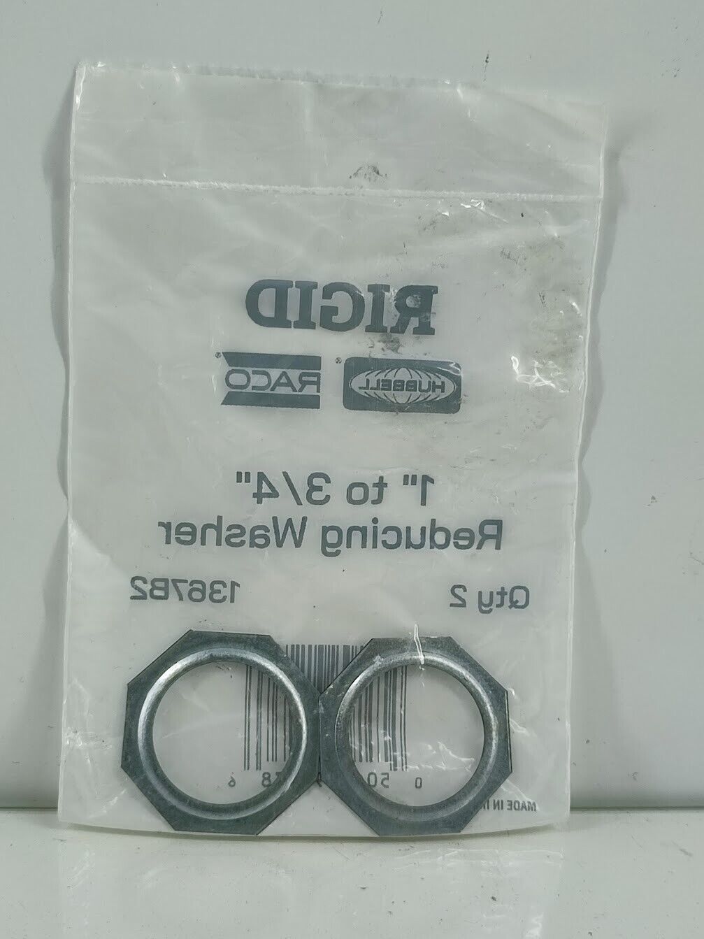 Primary image for Hubbell Raco 1" to 3/4" Reducing Washer 1367B2 5-Pack