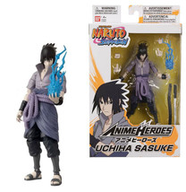 Naruto Bandai Anime Heroes Uchiha Sasuke 6&quot; Action Figure - $63.89