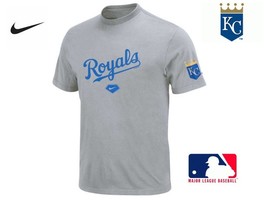 Kansas City Royals Baseball Kids Nike Shirt New  6 Med - £15.00 GBP