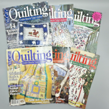 McCall&#39;s Quilting Magazine 2001 Full Year Lot Of 6 Issues With Pattern Sheets - £16.81 GBP