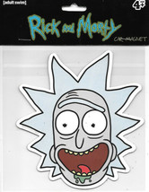 Rick and Morty Animated TV Series Rick Face Screaming Car Magnet NEW UNUSED - £3.90 GBP
