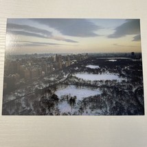 new york winter sunrise over central park postcard jeff prant - £4.16 GBP
