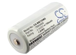 Cameron Sino 750mAh/1.8Wh Replacement Battery for Welch-Allyn 70715 - $21.64