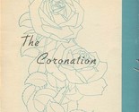 The Coronation 1947 Tyler Texas Rose Festival Queen Program Rose Show Sc... - £92.01 GBP