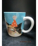 Pier One Cat Mug  4 X 4&quot; [140b] - $470.41 MXN