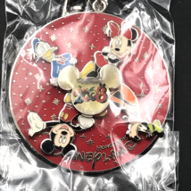 New 2008 Disneyland Hong Kong Spinner Keychain Mickey Minnie Donald Duck Goofy - £16.76 GBP