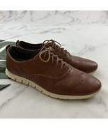 Cole Haan Zerogrand Womens Wingtip Oxfords Size 11 Brown Leather Comfort - $62.27 CAD
