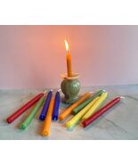 10-Pack Handmade Birthday Candles – 5” Long, Handmade, Dripless - $8.00