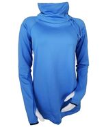 Nike Pro Hyperwarm Sweater Womens Large Blue Hybrid Training Pullover 60... - €14,83 EUR