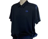 North Face Polo Shirt Mens XL Blue Short Sleeve - $14.39