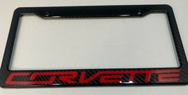 2014 - 2019 Corvette C7 Carbon Fiber License Plate Frame. Color Choice - £48.70 GBP