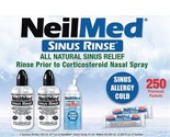 NeilMed Sinus Rinse - 2 squeeze Bottles 240mL (8fl oz) &amp; Nasamist Saline... - $23.00