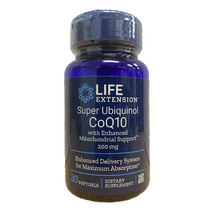 Life Extension Super Ubiquinol CoQ10 w/Enhanced Mitochondrial Support,30... - £34.59 GBP