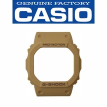 Genuine Casio G-SHOCK Watch Bezel Shell DW-5600LU-8 Tan Rubber Cover - £19.30 GBP