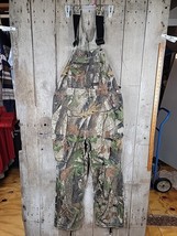 Liberty REALTREE Camo Bib Overalls Adjustable, Vintage, Y2K, 90&#39;s, Hunti... - $29.65