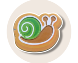 Duffy Bear Disney Pin: Sugar Cookie Snail - $19.90