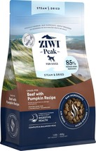 ZIWI Peak Steam and Dried Dog Food Grass-fed Beef and Recipe - £42.42 GBP