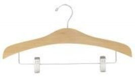 Decorative Combination Hanger w/ Clips [ Bundle of 25 ] - $45.95