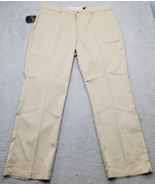 Tourney Golf Performance Pants Men&#39;s 36/30 Brown Moisture Wicking Stretc... - $29.41