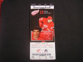 NHL 2009-10 Detroit Red Wings Ticket Stub Vs. Colorado 12-31-09 - £2.36 GBP