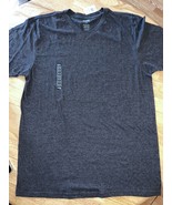 XL CSG Mens T-Shirt 100% Cotton V-Neck Short Sleeve Solid Gray  BNWT - $250.08 MXN