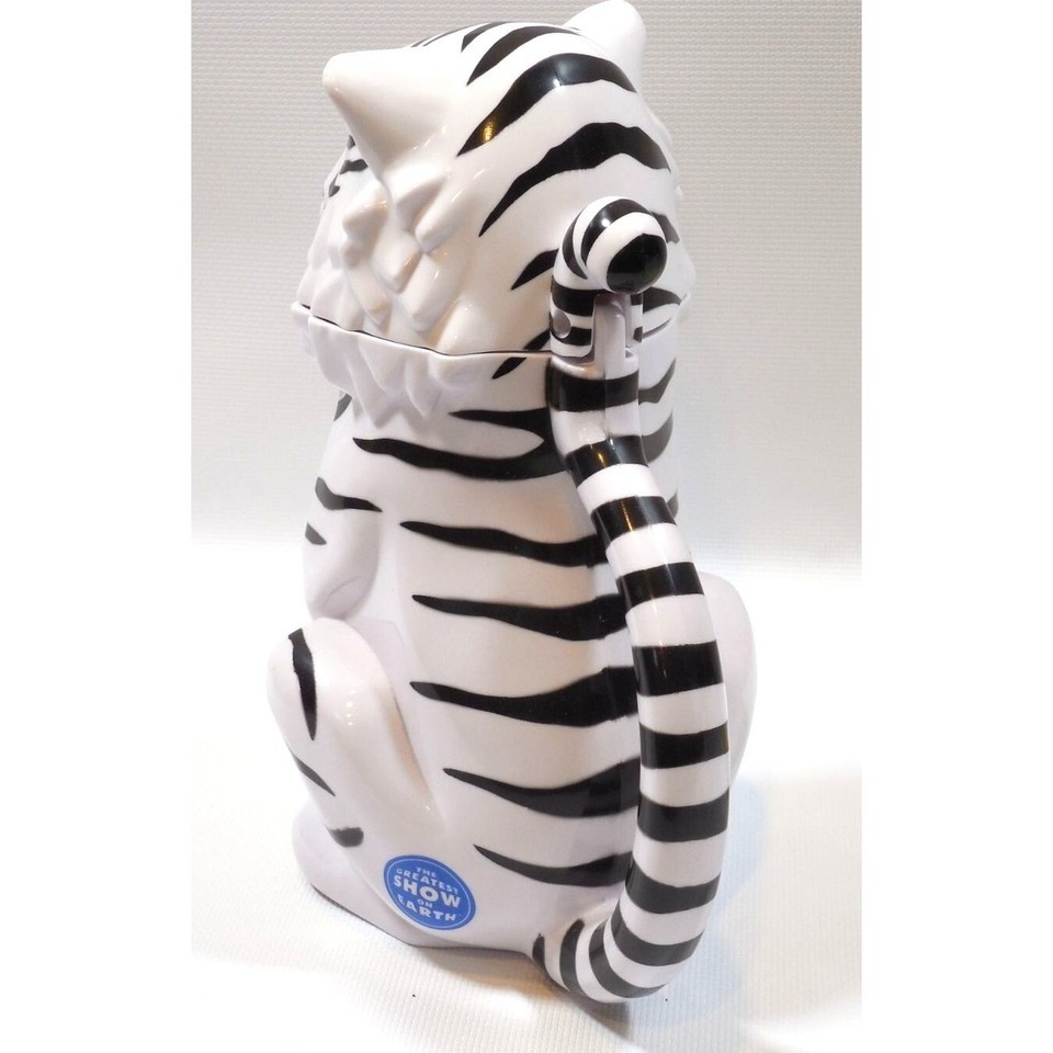 Ringling Bros and Barnum & Bailey Circus White Tiger Plastic Souvenir Mug /Stein Item image 6