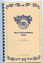 Ichabod&#39;s Most Extraordinary Menu E Evans Denver Colorado 1979 - £37.33 GBP