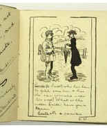 Antique Paper School Album Book Art Illustrations Flossie GRISTWOOD Gene... - £40.87 GBP