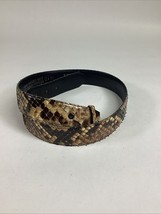 JDC Accessories Hand Finished Belt Top Quality Python -115/52 B70 - $19.79