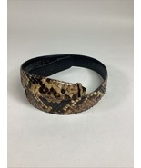 JDC Accessories Hand Finished Belt Top Quality Python -115/52 B70 - $27.06 CAD