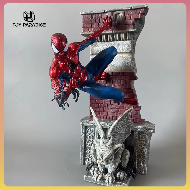 29cm The Avengers Anime Figure Iron Venom Spider Man Figurine Ps4 Games Pvc - £54.07 GBP+