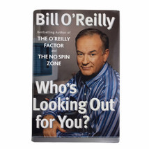 Who&#39;s Looking Out for You? Bill O&#39;Reilly 2003 Hardcover Book Signed With Letter - £9.53 GBP