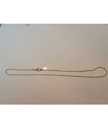 American Showcase Gold Tone Necklace Chain  - £23.12 GBP