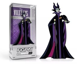 NWT Disney Villians Sleeping Beauty Figpin Maleficent (646) Limited Release  - £37.37 GBP