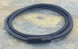 Black Napa Leder Armband - $12.29