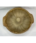 Fluted Bundt Pan Pampered Chef Family Heritage Collection Stoneware 10&quot; - $27.03 CAD